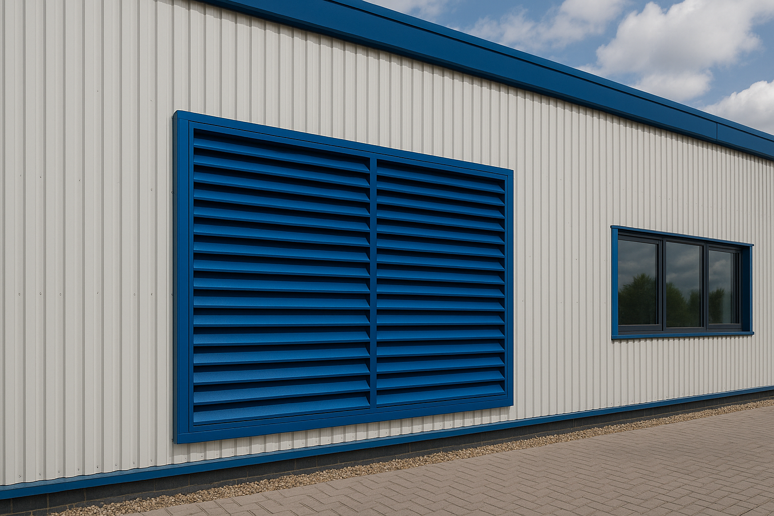 louvred  panels - professional louvred doors available in Birmingham from UK manufacturers